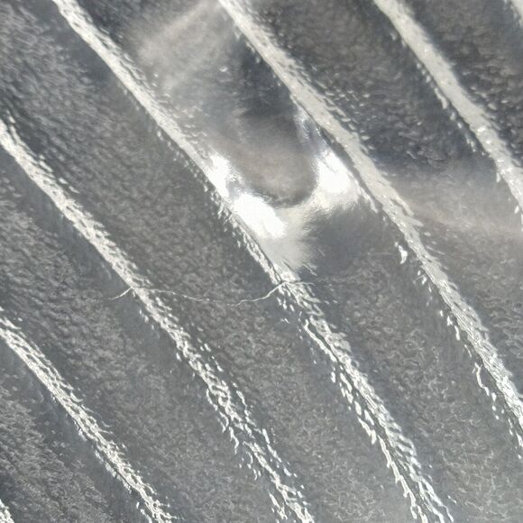 Anchor Hocking Vintage Clam Shell Salad Serving Bowl, Clear Frosted Glass - Picture 5 of 10